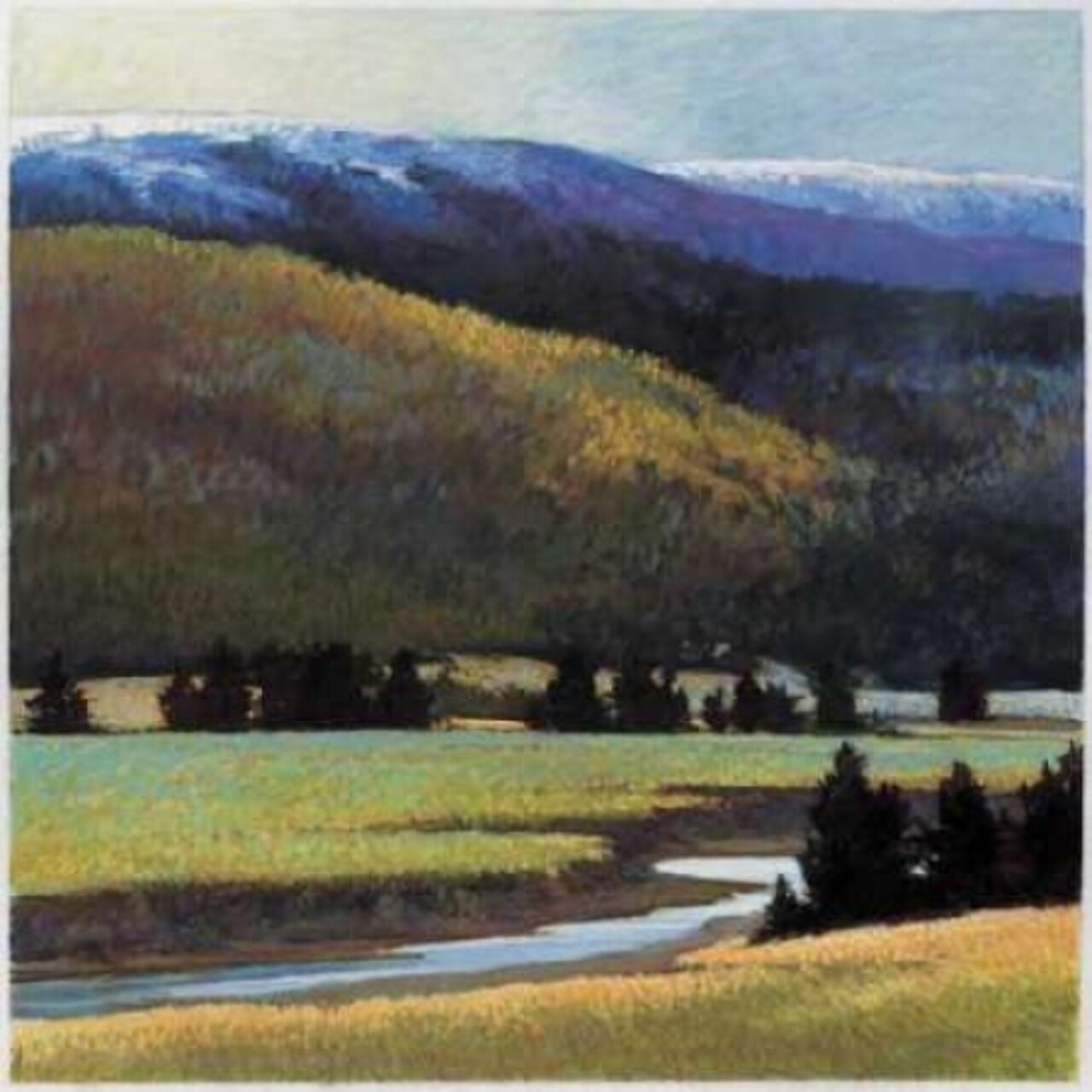 Foothills in Late Spring Poster Print by Sandy Wadlington - Item # VARPDXWSP209